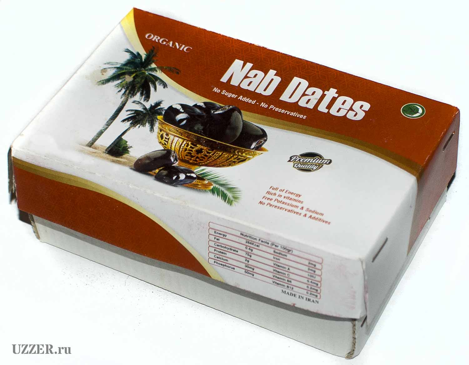 Nab Dates иранские сушеные финики, обзор и какая цена