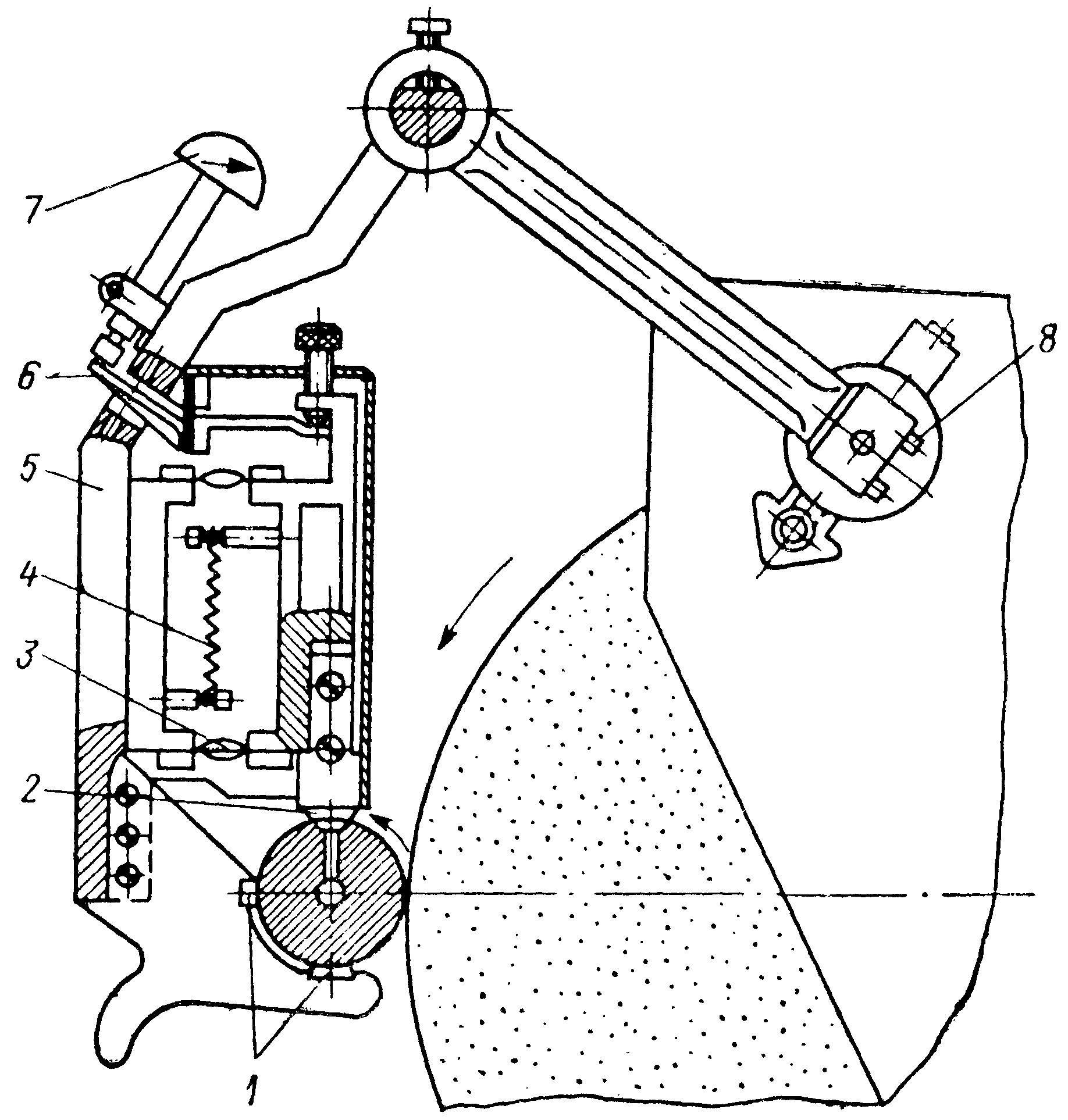 Рычажная скоба для активного контроля оптикаторы, микрокаторы