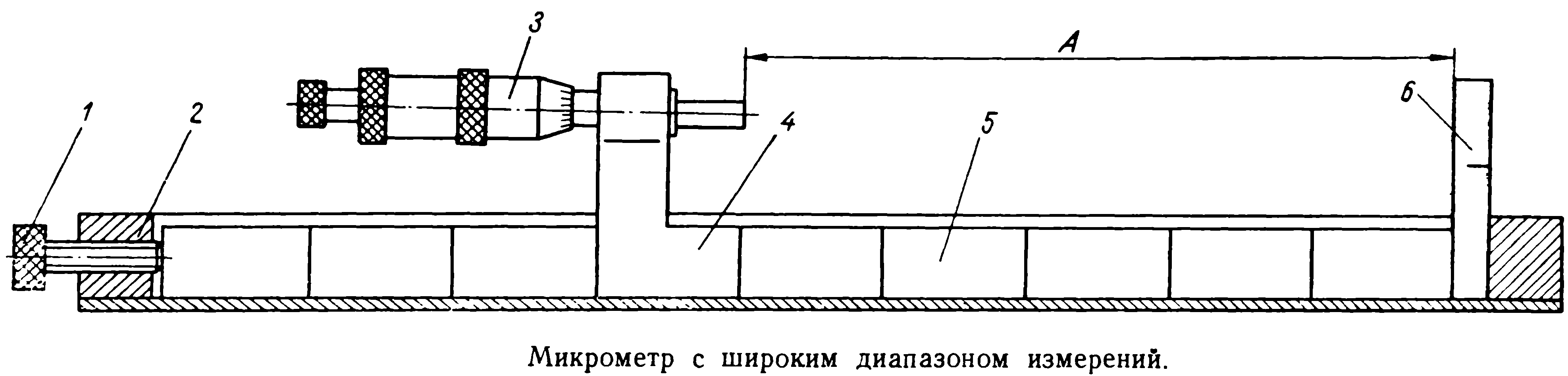 Микрометр с широким диапазоном измерений, малые партии