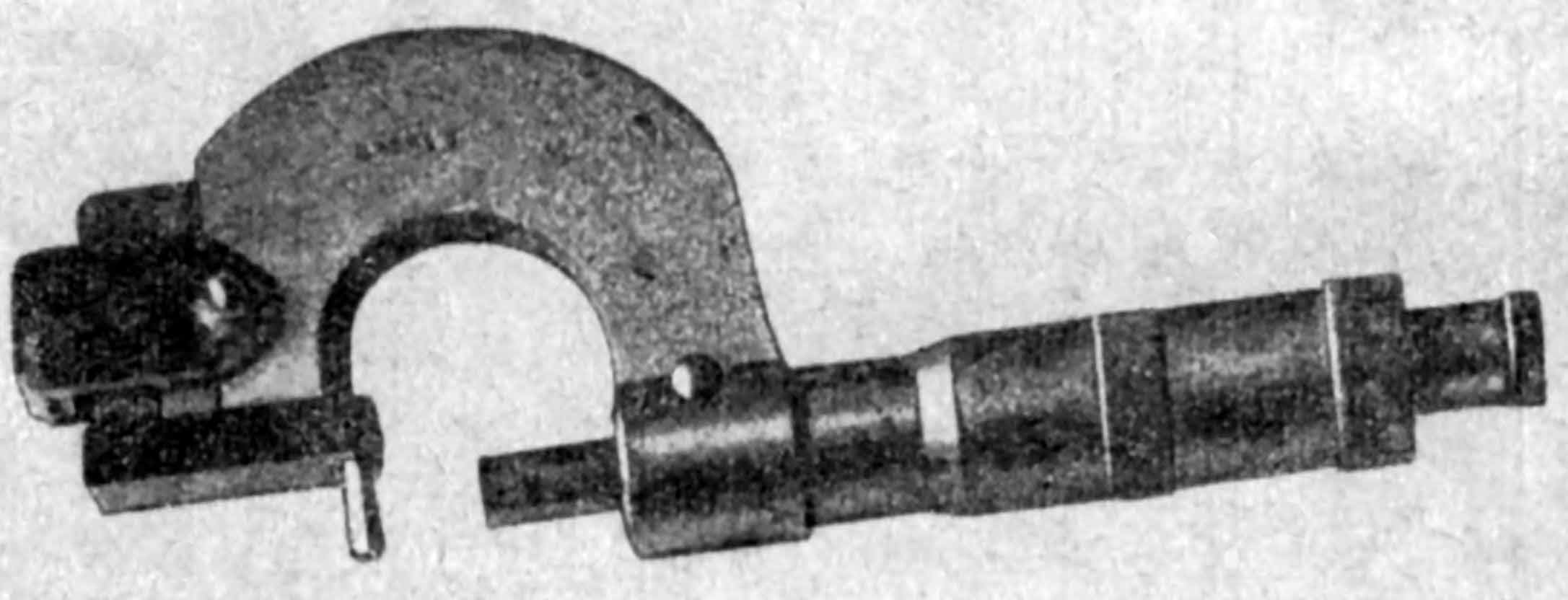 Микрометры со специальными пятками для измерения стенок втулок