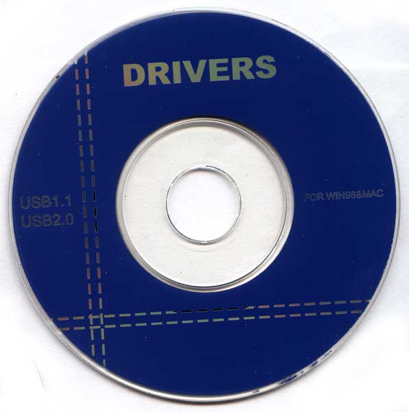 Драйвера на USB контроллеры, копия CD диска